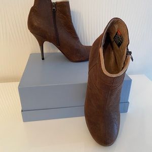 DIESEL pure Leather short boots